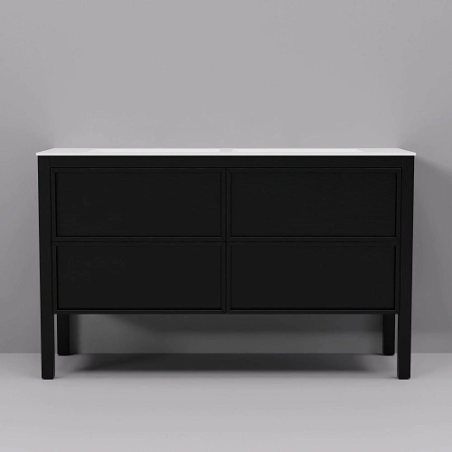 Тумба с раковиной ArtDecco Elisa 140 AES14F78D100 черный дуб Тумба с раковиной ArtDecco Elisa 140 AES14F78D100 черный дуб