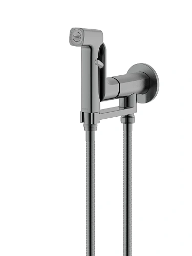 Гигиенический душ Aquatek АЛЬФА AQ1919BGM оружейная сталь Гигиенический душ Aquatek АЛЬФА AQ1919BGM оружейная сталь