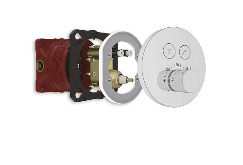 Душевая система Kaiser Sano с термостатом скрытого монтажа хром 08277 Душевая система Kaiser Sano с термостатом скрытого монтажа хром 08277