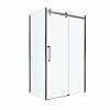 Душевой уголок BelBagno MARINO-2-AH-1-130/80-C-GM 130x80 см, профиль оружейная сталь, стекло прозрачное Душевой уголок BelBagno MARINO-2-AH-1-130/80-C-GM 130x80 см, профиль оружейная сталь, стекло прозрачное