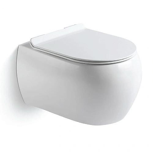 Унитаз подвесной Black&White Universe W-727 50x36,5x35 см 727W00 Унитаз подвесной Black&White Universe W-727 50x36,5x35 см 727W00