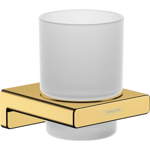 Стакан Hansgrohe AddStoris 41749990, полированное золото Стакан Hansgrohe AddStoris 41749990, полированное золото