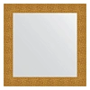 Зеркало в багетной раме Evoform Definite BY 3246 80 x 80 см, чеканка золотая Зеркало в багетной раме Evoform Definite BY 3246 80 x 80 см, чеканка золотая