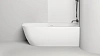 Ванна из искусственного камня Salini SOFIA CORNER R 170x85 102514G угловая S-Sense