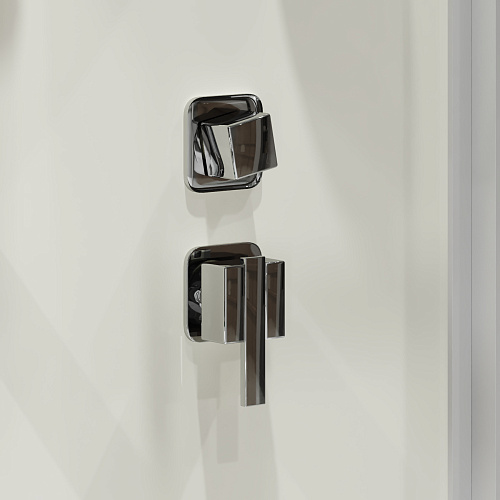 Душевая кабина Niagara Standart ST90/15Q (90х90х215) квадрат, поддон 15см, распашная, проф.белый Душевая кабина Niagara Standart ST90/15Q (90х90х215) квадрат, поддон 15см, распашная, проф.белый