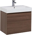 Тумба под раковину Aquanet Нью-Йорк 70 орех 00203946 Тумба под раковину Aquanet Нью-Йорк 70 орех 00203946