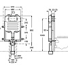 Бачок скрытого монтажа Roca In-Wall Basic Compact 890080120 Бачок скрытого монтажа Roca In-Wall Basic Compact 890080120
