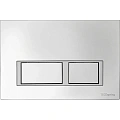 Клавиша смыва TECE TECEspring 9940201 с прямоугольными кнопками, хром глянцевый Клавиша смыва TECE TECEspring 9940201 с прямоугольными кнопками, хром глянцевый