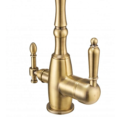 Смеситель для кухни Milacio ( MC.515.BR ) с подключением к фильтру, бронза Смеситель для кухни Milacio ( MC.515.BR ) с подключением к фильтру, бронза