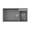 Картинка анонса товара «кухонная мойка omoikiri tedori 85-2-u-gr tetogranit/leningrad grey 4993542»
