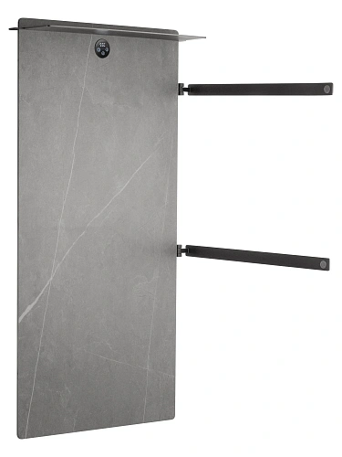 Полотенцесушитель электрический Wonzon & Woghand STUTTGART (WW-A504G-GM) с каменной плитой серый мрамор темный графит Полотенцесушитель электрический Wonzon & Woghand STUTTGART (WW-A504G-GM) с каменной плитой серый мрамор темный графит