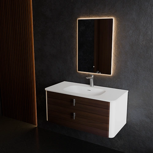 Комплект мебели ArtDecco Gabriella 90 AGB09W24S1M0 черный орех Комплект мебели ArtDecco Gabriella 90 AGB09W24S1M0 черный орех