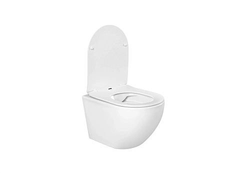 Унитаз подвесной Aquatek ЕВРОПА AQ1901-00 525x360x320 безободковый тонкое сиденье Soft Close Унитаз подвесной Aquatek ЕВРОПА AQ1901-00 525x360x320 безободковый тонкое сиденье Soft Close