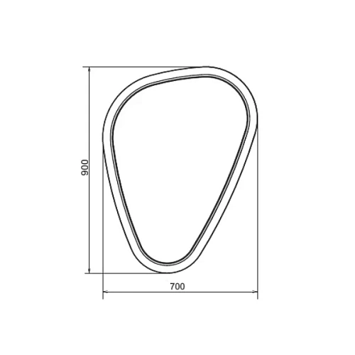 Зеркало Comforty Олеандр-70 00-00014342 LED-подсветка, бесконтактный сенсор Зеркало Comforty Олеандр-70 00-00014342 LED-подсветка, бесконтактный сенсор