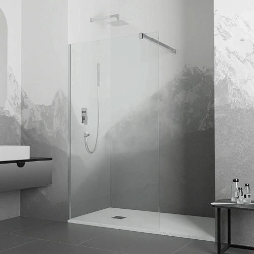 Душевая перегородка RGW Walk In WA-001 700 мм 351000107-11 хром, Easy Clean Душевая перегородка RGW Walk In WA-001 700 мм 351000107-11 хром, Easy Clean