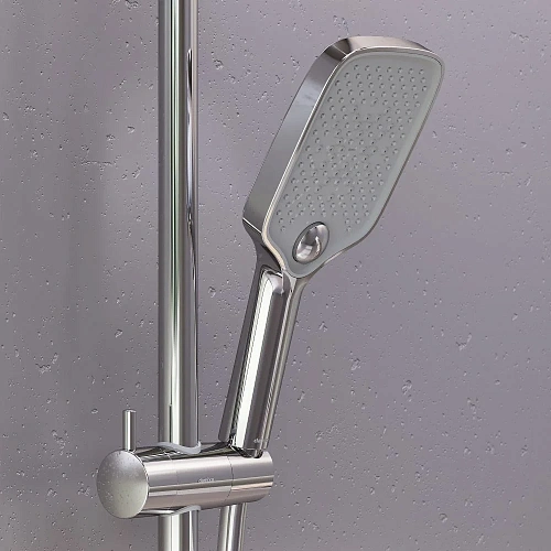 Душевая лейка Damixa Gala 953020000 квадрат 3 функции, хром Душевая лейка Damixa Gala 953020000 квадрат 3 функции, хром