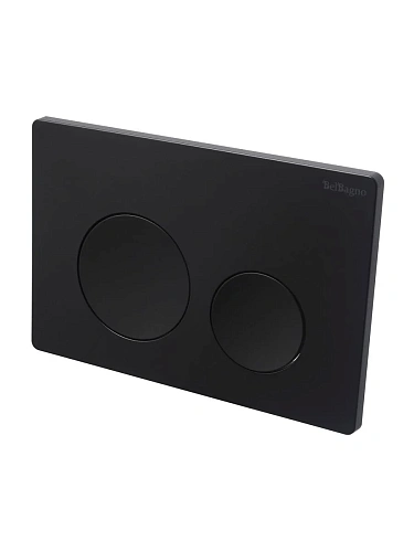 Клавиша смыва BelBagno BB-03C-NERO.M черный матовый Клавиша смыва BelBagno BB-03C-NERO.M черный матовый