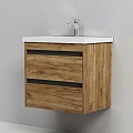 Тумба с раковиной AM.PM Pulse M91-FHX0602OF-WCC0602WG подвесная, 60 см, дерево текстуриров Тумба с раковиной AM.PM Pulse M91-FHX0602OF-WCC0602WG подвесная, 60 см, дерево текстуриров