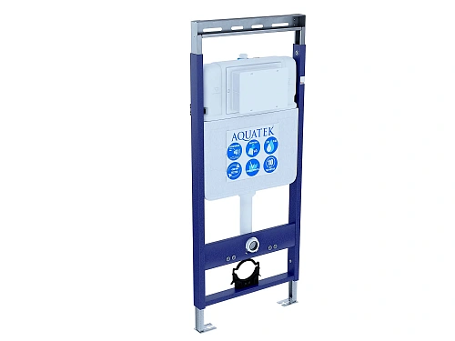 Комплект унитаза SET Aquatek ЕВРОПА-MW с инсталляцией, клавишей смыва и сиденьем микролифт Комплект унитаза SET Aquatek ЕВРОПА-MW с инсталляцией, клавишей смыва и сиденьем микролифт