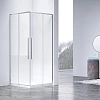Душевой уголок Slim-N VSS-4SN9010CL, 1000x900, хром, стекло прозрачное