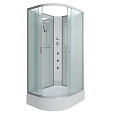 Детальная картинка товара «душевая кабина niagara classic ng-33084-14rbkg (1000х800х2000) средний поддон (26см) стекло матовое 330844rbkg»