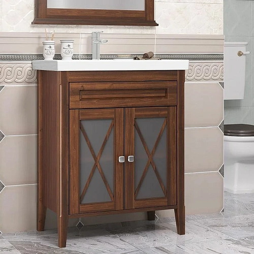 Тумба под раковину Opadiris Палермо 70, светлый орех (под раковину CeraStyle FRAME 70) 00-00006721 Тумба под раковину Opadiris Палермо 70, светлый орех (под раковину CeraStyle FRAME 70) 00-00006721