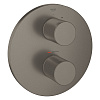 Картинка анонса товара «смеситель для ванны grohe grohtherm 3000 cosmopolitan, темный графит матовый (19468al0) внешняя част»