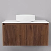 Тумба с раковиной ArtDecco Camilla 80 ACM08W22S300 черный орех Тумба с раковиной ArtDecco Camilla 80 ACM08W22S300 черный орех