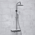 Душевая система WasserKRAFT A113.067.127.CH Thermo с термостатом хром