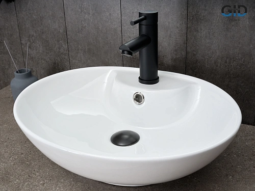 Раковина Gid N9005 51206 накладная белая 51x41x15 Раковина Gid N9005 51206 накладная белая 51x41x15