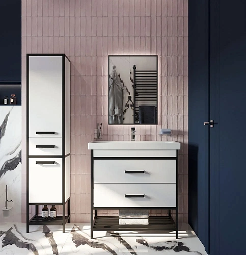 Зеркало DIWO Элиста 50 черное, с подсветкой светодиодной, прямоугольное, настенное, российское 54350 543500 Зеркало DIWO Элиста 50 черное, с подсветкой светодиодной, прямоугольное, настенное, российское 54350 543500