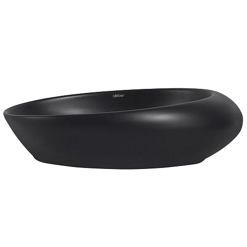 Раковина ABBER Bequem AC2107MB накладная, черная матовая Раковина ABBER Bequem AC2107MB накладная, черная матовая