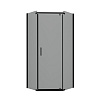 Картинка анонса товара «душевой уголок new trendy new komfort black 90x90x190 k-0450 (черный)»