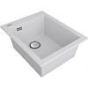Кухонная мойка Paulmark DECORATION 41 PM934150-WH, WHITE, 410х500 мм Кухонная мойка Paulmark DECORATION 41 PM934150-WH, WHITE, 410х500 мм