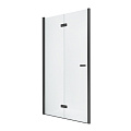 Душевая дверь NEW TRENDY NEW SOLEO BLACK складные L 100x195 D-0225A (черный) Душевая дверь NEW TRENDY NEW SOLEO BLACK складные L 100x195 D-0225A (черный)
