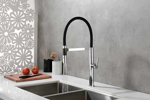 Смеситель для кухни Paulmark Leader хром Le214101-CR Смеситель для кухни Paulmark Leader хром Le214101-CR