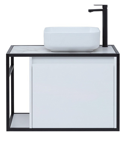 Тумба под раковину Aquanet Nova Lite Loft 75 R белый 00261649 Тумба под раковину Aquanet Nova Lite Loft 75 R белый 00261649