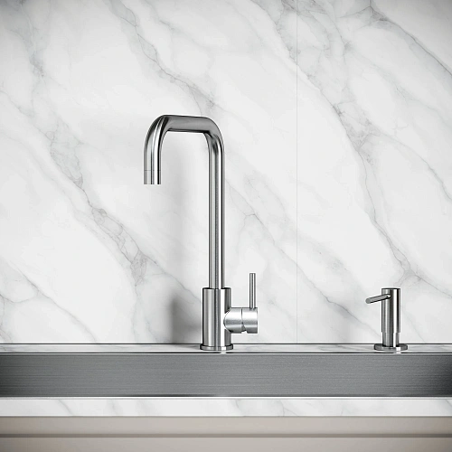 Смеситель для кухни SANCOS Stainless SC12002SS сталь Смеситель для кухни SANCOS Stainless SC12002SS сталь