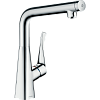 Картинка анонса товара «смеситель для кухни hansgrohe metris 14883000»
