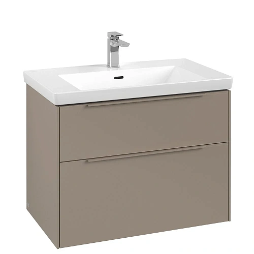 Тумба под раковину Villeroy & Boch Subway 3.0 Taupe / Taupe C57402VM Тумба под раковину Villeroy & Boch Subway 3.0 Taupe / Taupe C57402VM