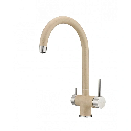 Смеситель для кухни Milacio Ultra ( MCU.554.BG ) бежевый Смеситель для кухни Milacio Ultra ( MCU.554.BG ) бежевый