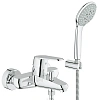 Смеситель для ванны GROHE Eurodisc Cosmopolitan с душевым гарнитуром, хром (33395002)