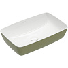 Картинка анонса товара «раковина villeroy &amp; boch artis 58.5 x 38.5 см sage green 417258bcs8 накладная»