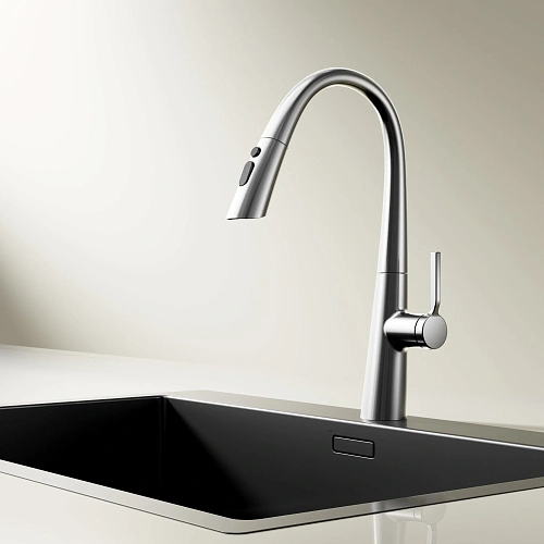 Смеситель для кухни Vincea VKF-176CH, хром Смеситель для кухни Vincea VKF-176CH, хром