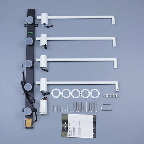 Полотенцесушитель электрический ABBER Charme AH4004MW белый матовый Полотенцесушитель электрический ABBER Charme AH4004MW белый матовый