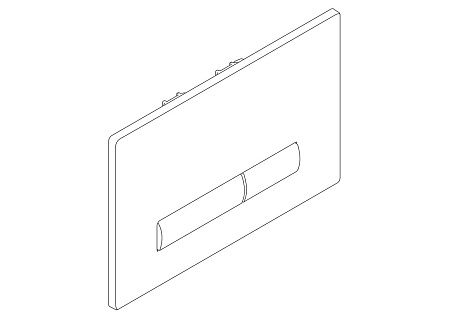 Клавиша смыва BelBagno GENOVA белый BB018-GV-BIANCO Клавиша смыва BelBagno GENOVA белый BB018-GV-BIANCO