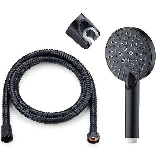 Душевой гарнитур Orange Style LM53b черный Душевой гарнитур Orange Style LM53b черный