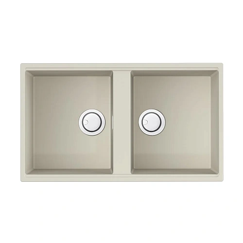 Кухонная мойка Omoikiri Kitagawa 83-2-U-WH Artceramic/белый 4993809 Кухонная мойка Omoikiri Kitagawa 83-2-U-WH Artceramic/белый 4993809