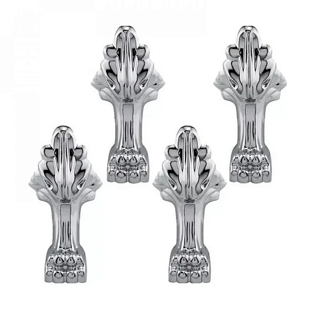 Ножки для ванны Эстет Скарлетт ФР-00001313 каменные, хром Ножки для ванны Эстет Скарлетт ФР-00001313 каменные, хром