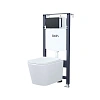 Комплект унитаза IDDIS с инсталляцией и клавишей смыва (BASBI02i73)
